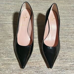 Kate Spade ♠️ glossy pointy heels